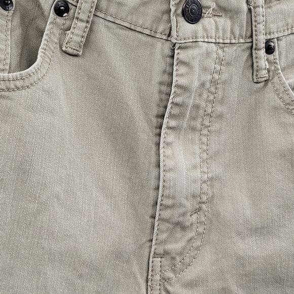 Levi's 512 Slim Fit Beige Tan 5-Pocket Khaki Jeans Zipper Button Fly Men's 32x32 - Picture 4 of 7